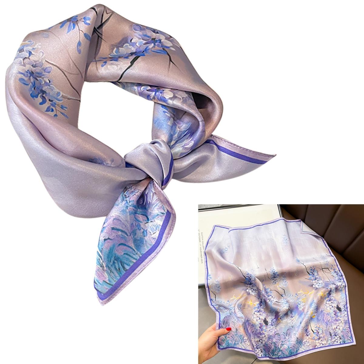 Women 100% Mulberry Real Silk Scarf 53cm Luxury Kerchief Spring Autumn Neckerchief Brand Oil Painting Chinese & Painting Style
Women 100% Mulberry Real Silk Scarf 53cm Luxury Kerchief Spring Autumn Neckerchief Brand Oil Painting Chinese & Painting Style
