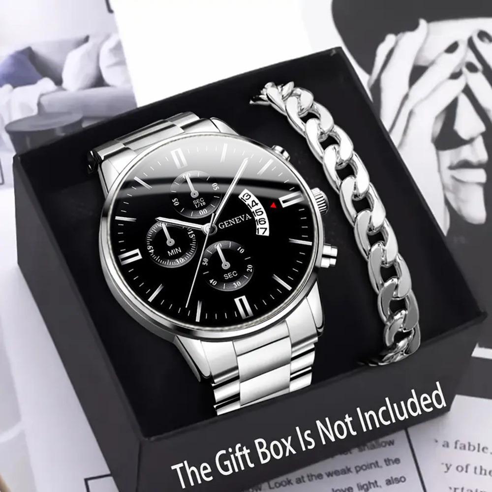 2-Piece Watch Men S Watch Steel Belt Watch Quartz Watch Sports Men S Watch Watch золотистий
2-Piece Watch Men S Watch Steel Belt Watch Quartz Watch Sports Men S Watch Watch золотистий
