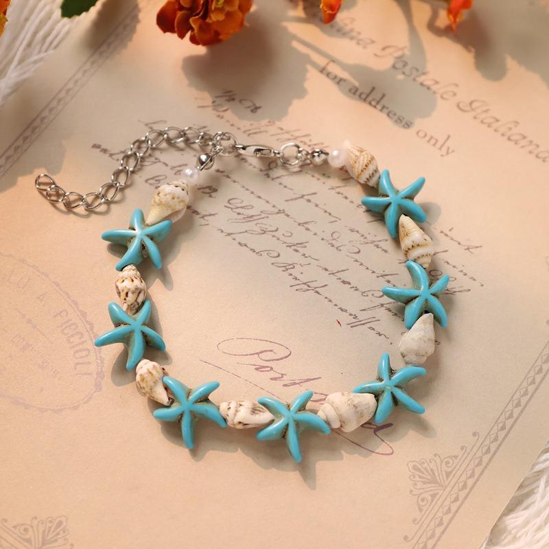 Оригинальный дизайн Дофаминовый цвет Морская звезда Ожерелье из бусин Богемный стиль Отпускной стиль Цепочка на ключицу Браслет Аксессуары Женщины
Оригинальный дизайн Дофаминовый цвет Морская звезда Ожерелье из бусин Богемный стиль Отпускной стиль Цепочка на ключицу Браслет Аксессуары Женщины