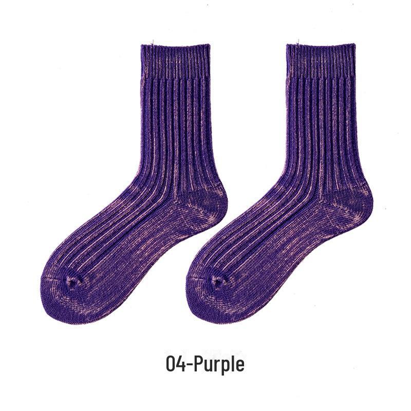 Мужские и женские толстые хлопковые носки средней длины — рабочий стиль и уличная мода 38-44 фиолетовый
Мужские и женские толстые хлопковые носки средней длины — рабочий стиль и уличная мода 38-44 фиолетовый