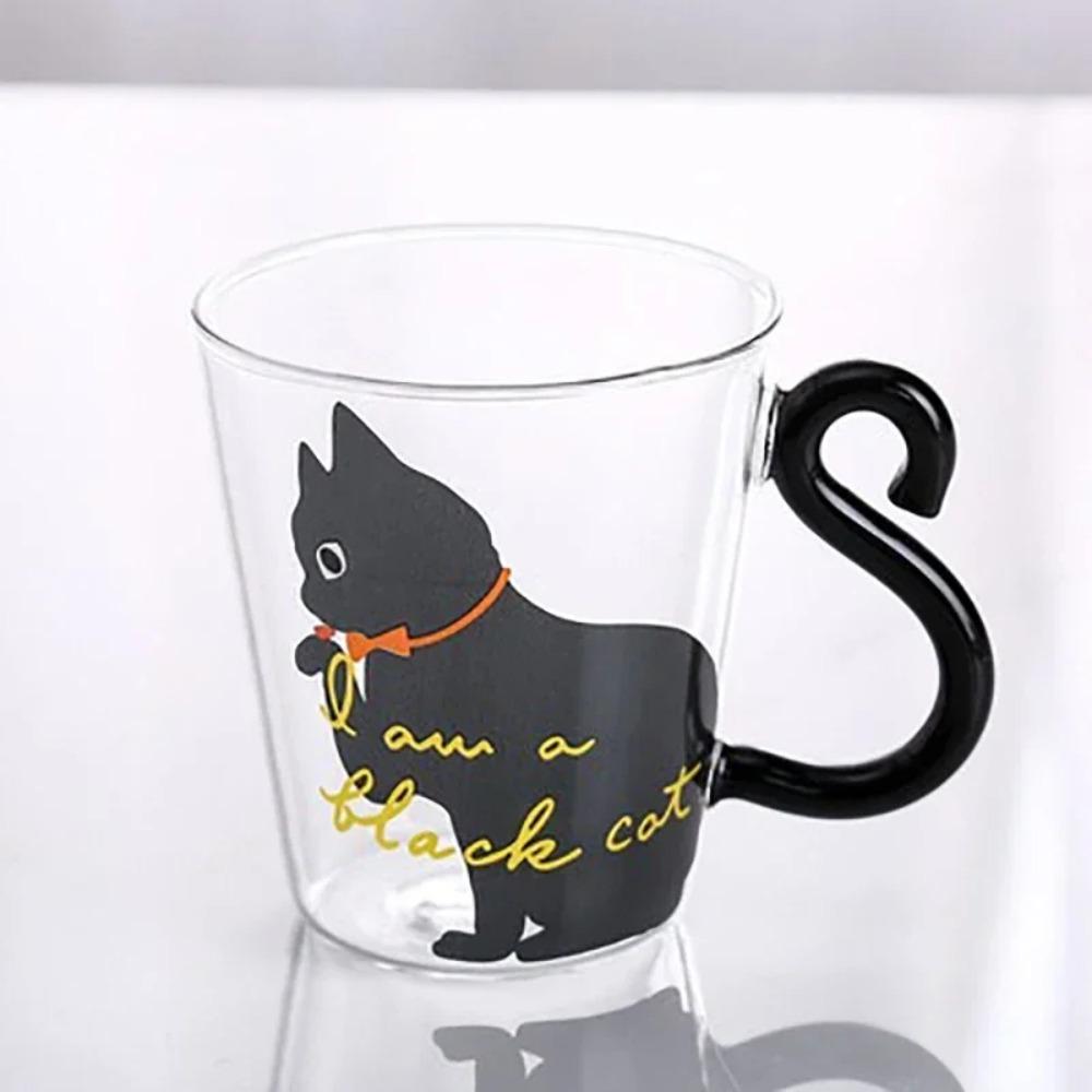 3D Cat Tail Coffee Mug 250ml High Borosilicate Heat-resistant Water Cup Household Breakfast Milk Gift Cup for Cat Enthusiasts 250ml
3D Cat Tail Coffee Mug 250ml High Borosilicate Heat-resistant Water Cup Household Breakfast Milk Gift Cup for Cat Enthusiasts 250ml