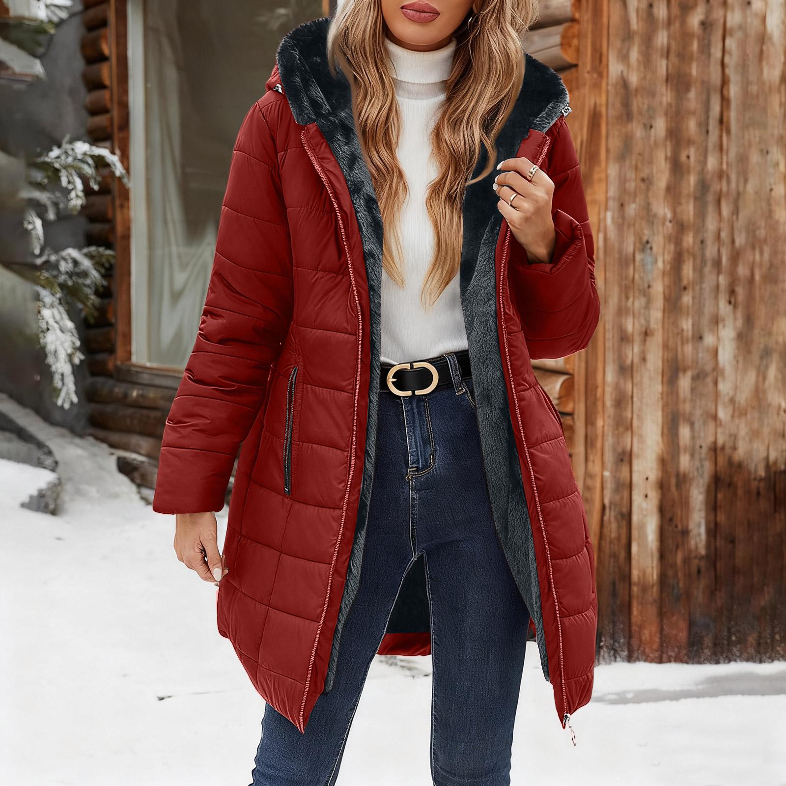 Жіноче модне пальто однотонне з довгим рукавом, кишенями, вільне, на ґудзиках, плюшева куртка M винний
Жіноче модне пальто однотонне з довгим рукавом, кишенями, вільне, на ґудзиках, плюшева куртка M винний