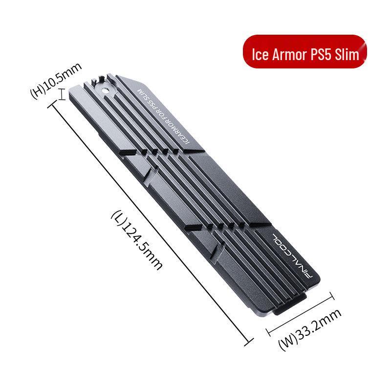 Ice-Piercing Armor PS5 Slim/Pro SSD Cooler: M.2 NVMe Heatsink for Console Cooling серебряный
Ice-Piercing Armor PS5 Slim/Pro SSD Cooler: M.2 NVMe Heatsink for Console Cooling серебряный