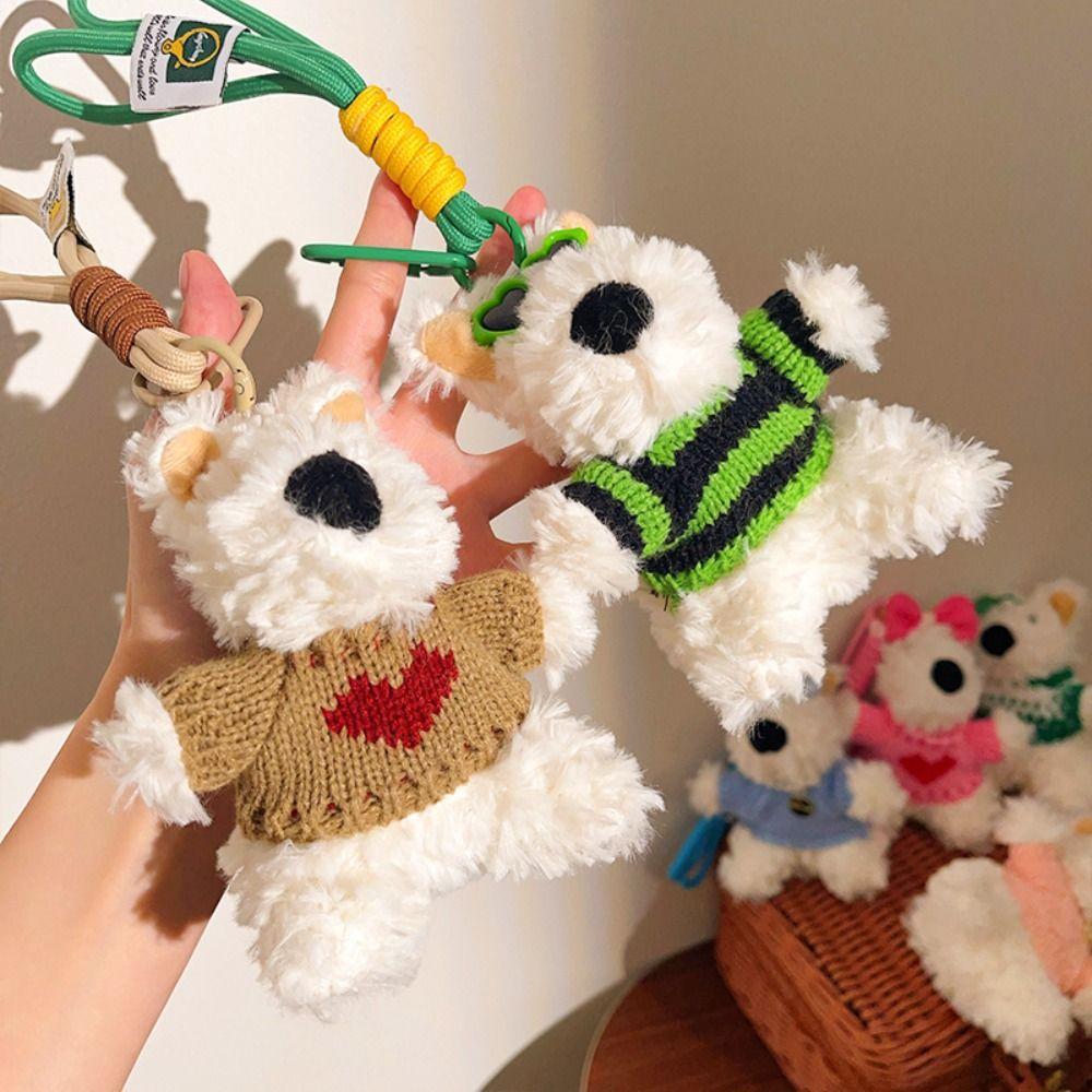 Cartoon Animal Plush Puppy Doll Keychain Anti-lost Plush Dog Hanging Pendant Bag Pendant style E
Cartoon Animal Plush Puppy Doll Keychain Anti-lost Plush Dog Hanging Pendant Bag Pendant style E