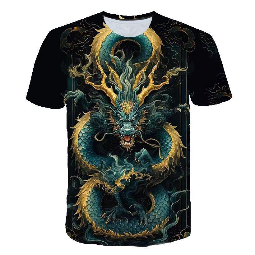 Уличная одежда, мужские футболки серии Dragon 3D, повседневная одежда, мужская футболка с животными, летние футболки с короткими рукавами и принтом S
Уличная одежда, мужские футболки серии Dragon 3D, повседневная одежда, мужская футболка с животными, летние футболки с короткими рукавами и принтом S