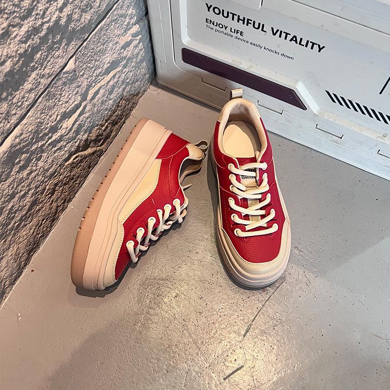Platform white shoes women s spring new fashion heightening women s shoes sports versatile shoes children s design sense niche 40 червоний
Platform white shoes women s spring new fashion heightening women s shoes sports versatile shoes children s design sense niche 40 червоний