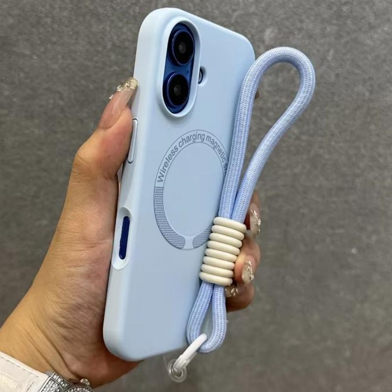 For Magsafe Liquid Silicone Lanyard Case For iPhone 17 16 15 14 11 Pro Max Plus Microfiber Lining WirMagnetic Bumper Cover For iphone 11 Promax зелёный
For Magsafe Liquid Silicone Lanyard Case For iPhone 17 16 15 14 11 Pro Max Plus Microfiber Lining WirMagnetic Bumper Cover For iphone 11 Promax зелёный