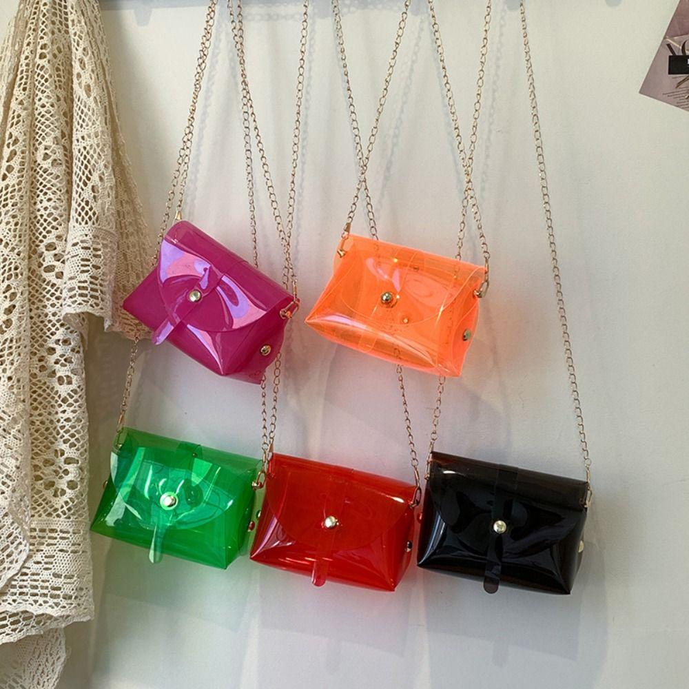 Candy Color Transparent Crossbody Bag Pvc Mini Lipstick Bag Fashion Jelly Shoulder Bag Female помаранчевий
Candy Color Transparent Crossbody Bag Pvc Mini Lipstick Bag Fashion Jelly Shoulder Bag Female помаранчевий