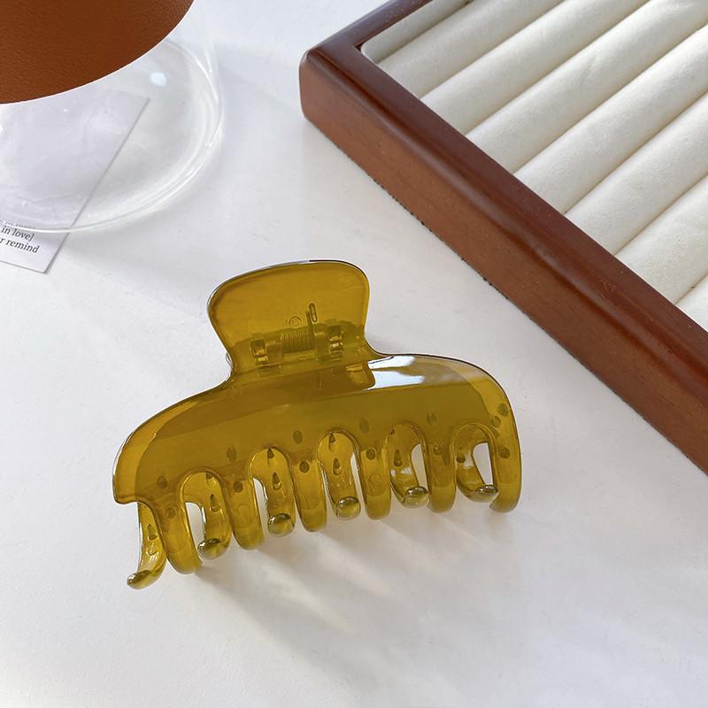 Modern Jelly Color Hair Claw Clip For Women Simple Yet Elegant Design For Ponytails High зелений
Modern Jelly Color Hair Claw Clip For Women Simple Yet Elegant Design For Ponytails High зелений