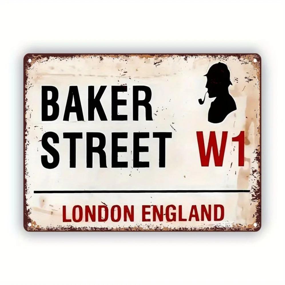 LondonCharm Baker Street W1 Знак – Вінтажне Рустикальне Залізне Бляшане Мистецтво | Британський Декор для Дому та Кафе 20x30cm(7.8x11.8inch)
LondonCharm Baker Street W1 Знак – Вінтажне Рустикальне Залізне Бляшане Мистецтво | Британський Декор для Дому та Кафе 20x30cm(7.8x11.8inch)