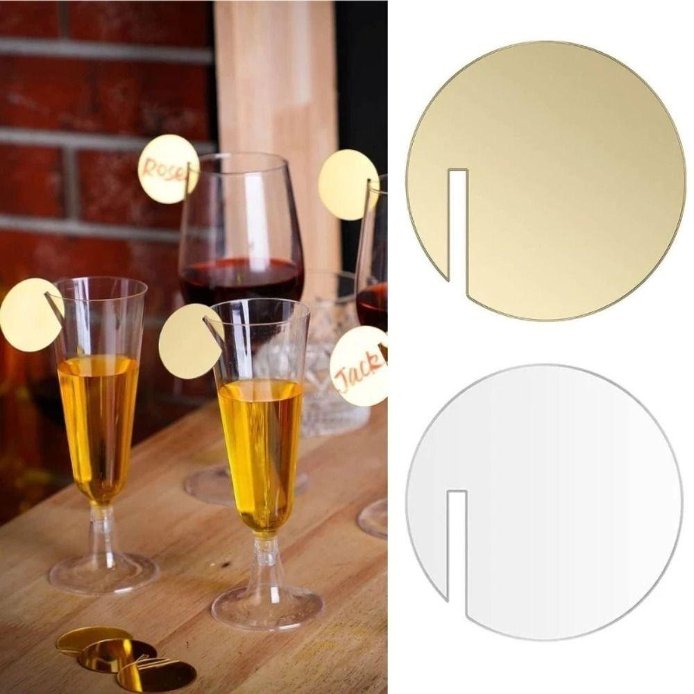 30Pcs DIY Drink Markers Disc Blank Wine Glass Labels Round Acrylic Drink Tags Wedding Birthday Clear-Circle Shape
30Pcs DIY Drink Markers Disc Blank Wine Glass Labels Round Acrylic Drink Tags Wedding Birthday Clear-Circle Shape