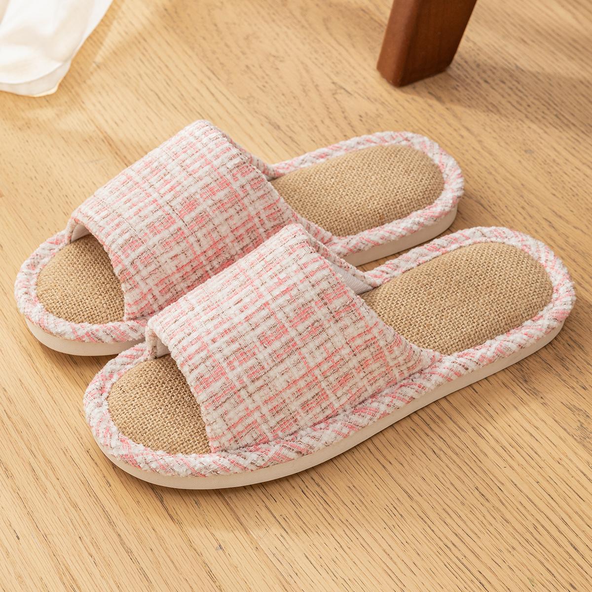 Льняные женские домашние тапочки, плоские, легкие, комнатные шлепанцы, повседневные, удобные, нескользящие тапочки, дышащие, мягкие, мужские тапочки для гостиной 40-41 розовый
Льняные женские домашние тапочки, плоские, легкие, комнатные шлепанцы, повседневные, удобные, нескользящие тапочки, дышащие, мягкие, мужские тапочки для гостиной 40-41 розовый
