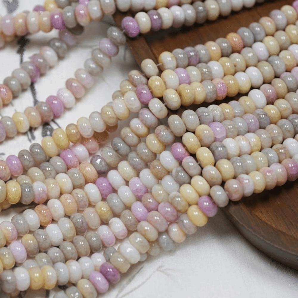 50pcs/Lot 8x5mm Size Glass Loose Spacer Beads Opaque Material Opaque Glass Beads Gift Style L
50pcs/Lot 8x5mm Size Glass Loose Spacer Beads Opaque Material Opaque Glass Beads Gift Style L