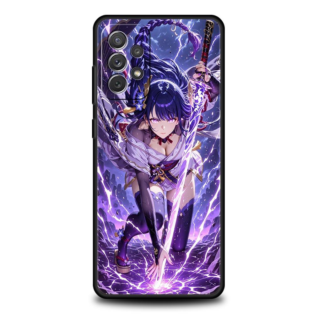 Raiden Shogun Genshin Impact Case for Samsung A17 A13 A15 A25 A35 A51 A55 A71 A21S A11 A31 A41 A23 A53 A73 5G A03S A05s Cover Samsung A55 5G
Raiden Shogun Genshin Impact Case for Samsung A17 A13 A15 A25 A35 A51 A55 A71 A21S A11 A31 A41 A23 A53 A73 5G A03S A05s Cover Samsung A55 5G