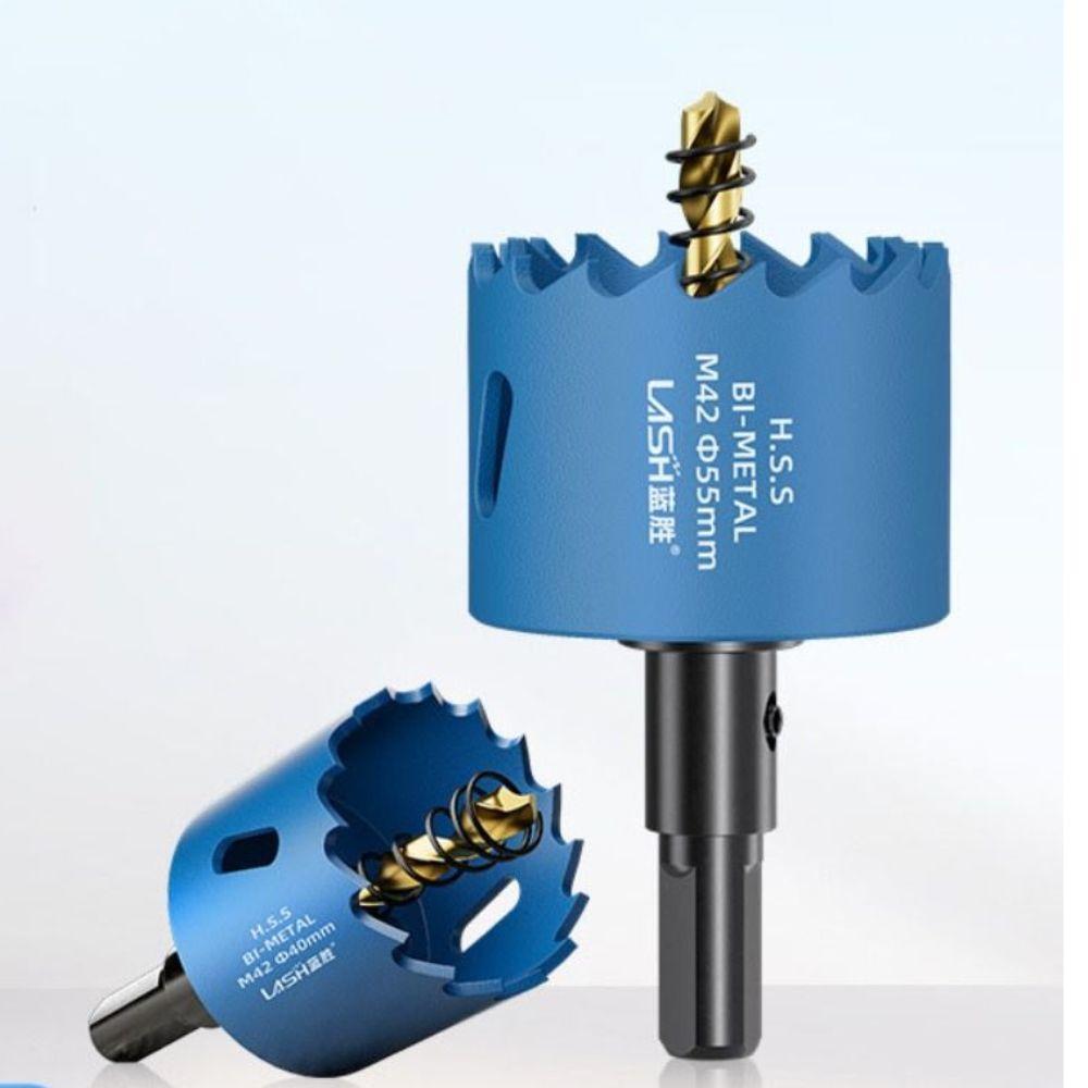 HSS Steel Hole Saw Drill Bit 50-65mm Bimetal Hole Opener Wood Drilling Crown Woodworking 50mm
HSS Steel Hole Saw Drill Bit 50-65mm Bimetal Hole Opener Wood Drilling Crown Woodworking 50mm