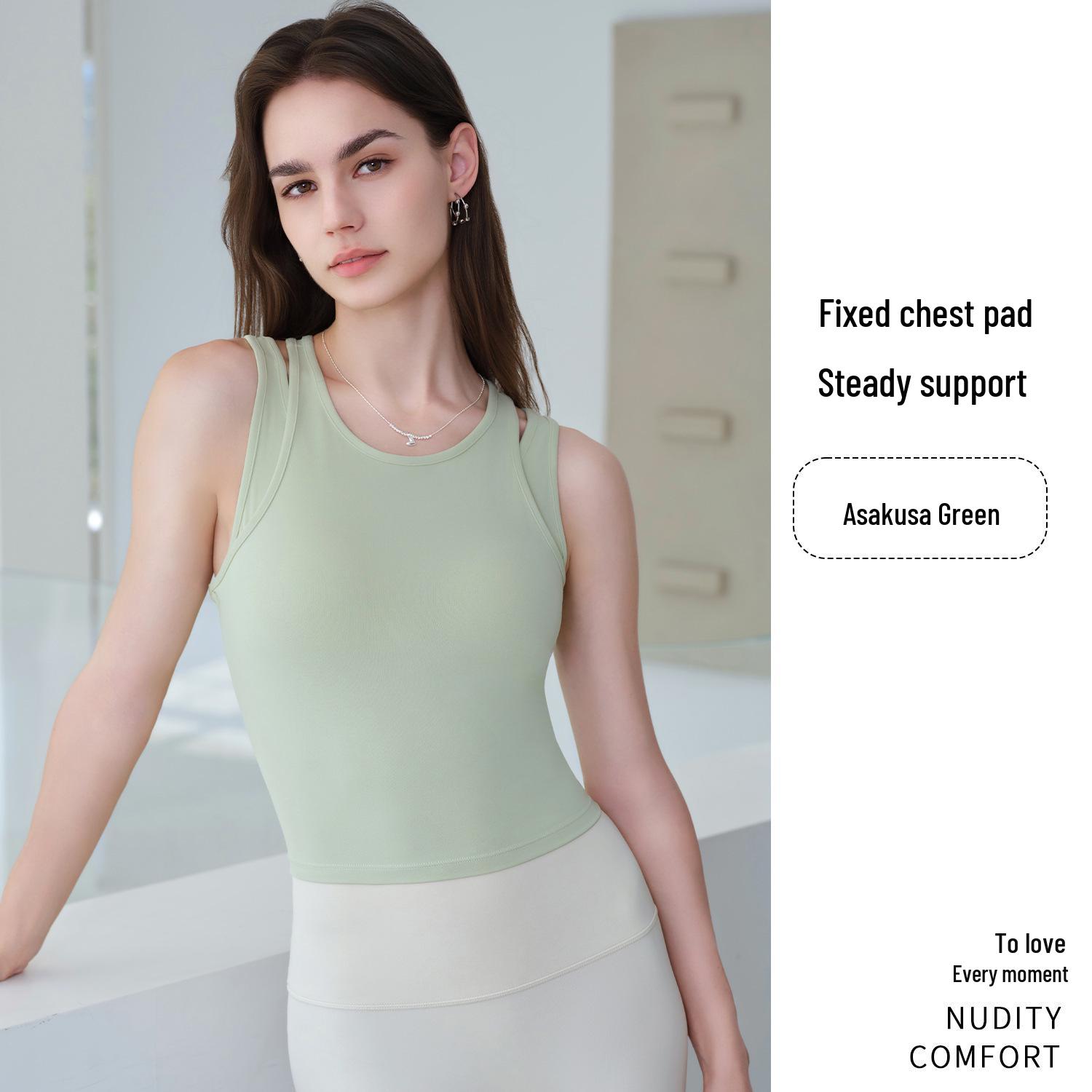 Women s Jiuyi Sports Racerback Yoga Vest with Integrated Cups & Wide Straps XL
Women s Jiuyi Sports Racerback Yoga Vest with Integrated Cups & Wide Straps XL