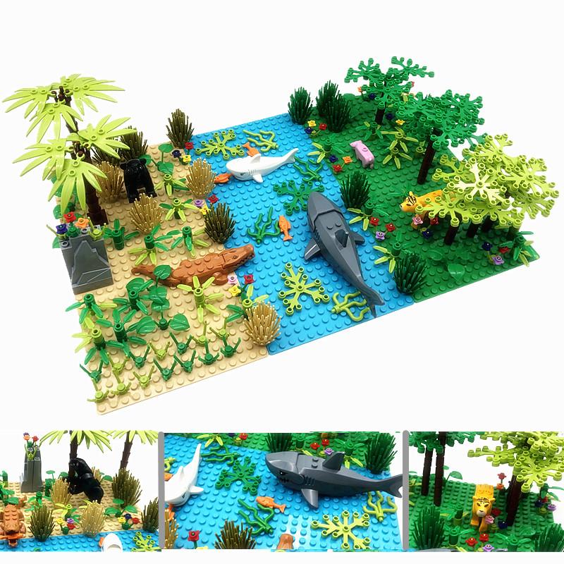 Лесные морские животные MOC блоки для детей DIY развивающие игрушки Juguetes для детей классические кирпичи-основание совместимые крупные бренды
Лесные морские животные MOC блоки для детей DIY развивающие игрушки Juguetes для детей классические кирпичи-основание совместимые крупные бренды