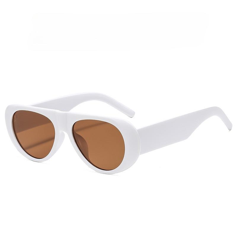 Oval Transparent Oversized Frame Fashion Sunglasses for Women Wide Temples Lightweight Sun Glasses UV400 Protection as pictures
Oval Transparent Oversized Frame Fashion Sunglasses for Women Wide Temples Lightweight Sun Glasses UV400 Protection as pictures