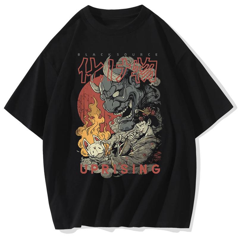 Japanese Anime Washed TShirt for Men and Women Casual Comfortable TShirt with Vintage Cartoon Print Round Neck TShirt S
Japanese Anime Washed TShirt for Men and Women Casual Comfortable TShirt with Vintage Cartoon Print Round Neck TShirt S
