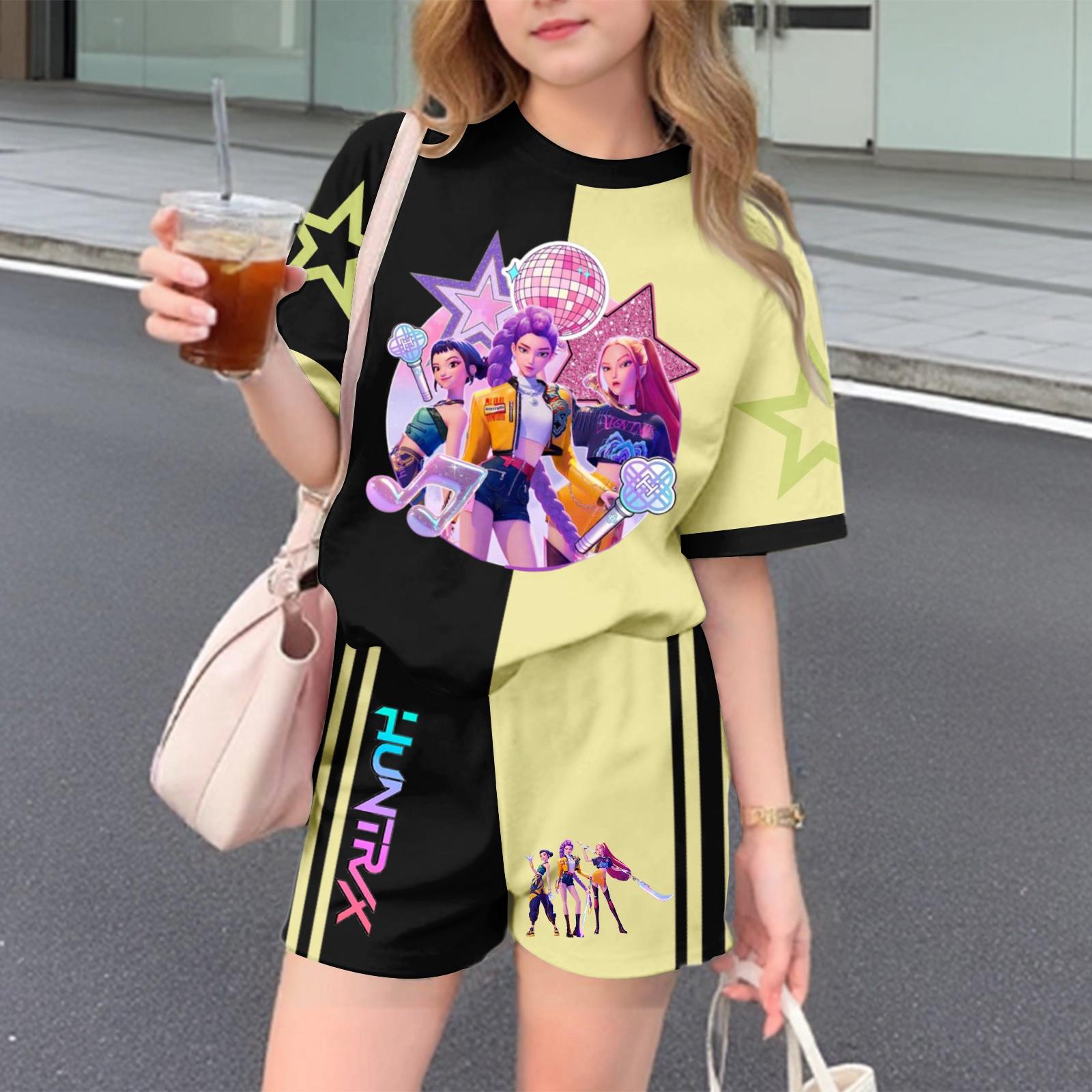 Kid Patriotic Outfit - Short Sleeve & Shorts 2-Piece Set For Girl 160
Kid Patriotic Outfit - Short Sleeve & Shorts 2-Piece Set For Girl 160