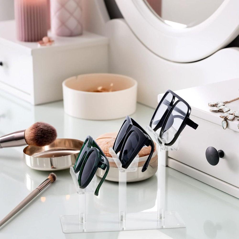 2 pcs Acrylic Acrylic Sunglasses Holder 6.1 Inches Three Layer Acrylic Eyewear Frame Home
2 pcs Acrylic Acrylic Sunglasses Holder 6.1 Inches Three Layer Acrylic Eyewear Frame Home