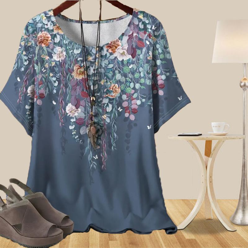 Женская повседневная свободная весенняя рубашка, женские топы с коротким рукавом и принтом в виде растений и цветов 8XL серый
Женская повседневная свободная весенняя рубашка, женские топы с коротким рукавом и принтом в виде растений и цветов 8XL серый