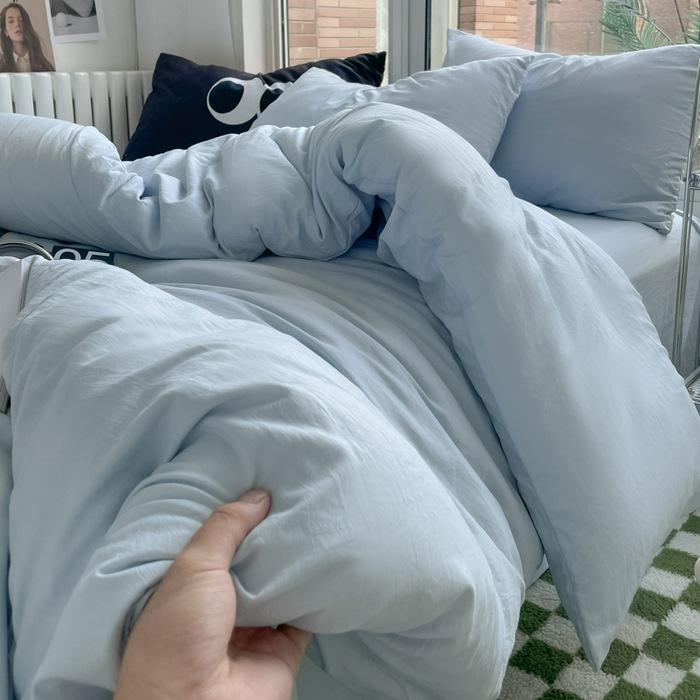 2025 Blogger Style Super Soft Solid Color Skin-Friendly Bedding Set 1.2m Flat, 3-piece (150x200cm duvet cover)
2025 Blogger Style Super Soft Solid Color Skin-Friendly Bedding Set 1.2m Flat, 3-piece (150x200cm duvet cover)