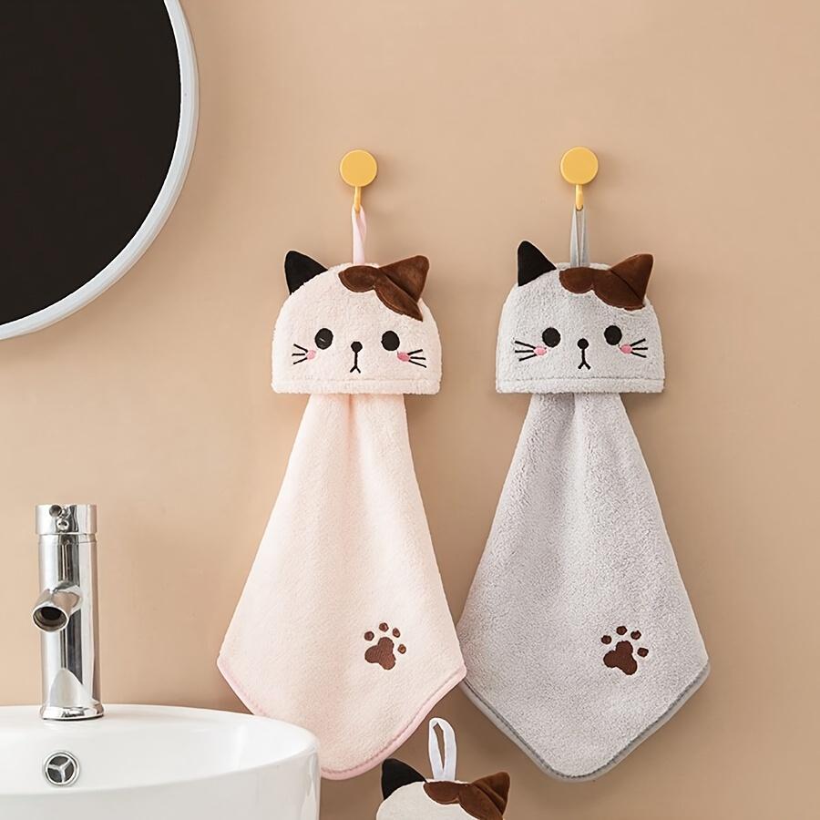 Soft Coral Fleece Cat Hand Towel Perfect for Bathroom or Kitchen Hand Wash Only рожевий
Soft Coral Fleece Cat Hand Towel Perfect for Bathroom or Kitchen Hand Wash Only рожевий