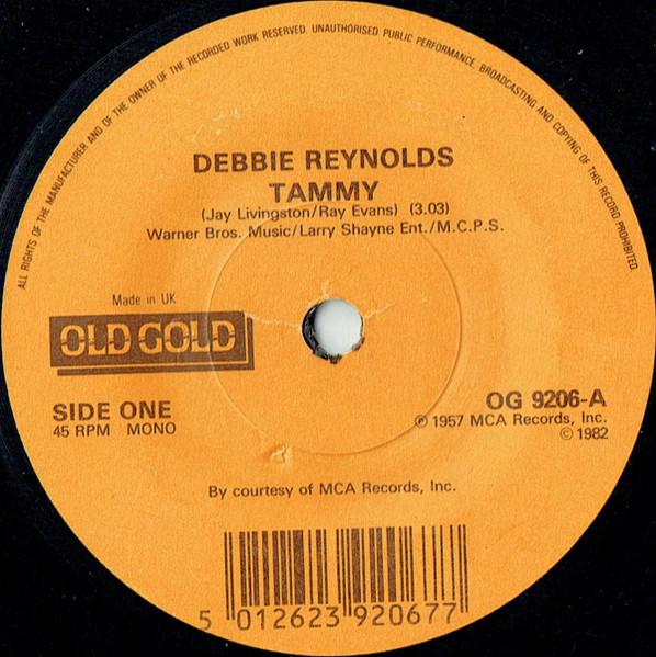 7inch Record DEBBIE REYNOLDS / JANE MORGAN - Tammy / The Day The Rains Came OG9206 Old Gold UK Pop Used
7inch Record DEBBIE REYNOLDS / JANE MORGAN - Tammy / The Day The Rains Came OG9206 Old Gold UK Pop Used