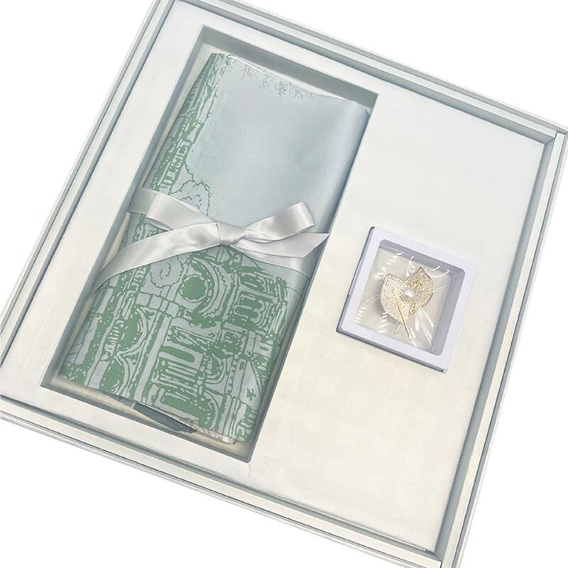 Canhua Niangniang Women s Day Silk Scarf Gift Set with Pearl Brooch
Canhua Niangniang Women s Day Silk Scarf Gift Set with Pearl Brooch