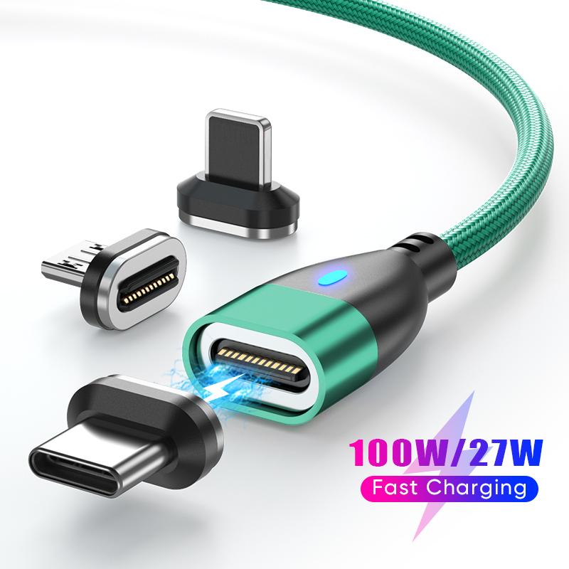 ENKAY 1.8m Type-C to iP/Type-C/Micro Magnetic Charging Cable LED Indicator Data Cable with Adapters Red
ENKAY 1.8m Type-C to iP/Type-C/Micro Magnetic Charging Cable LED Indicator Data Cable with Adapters Red