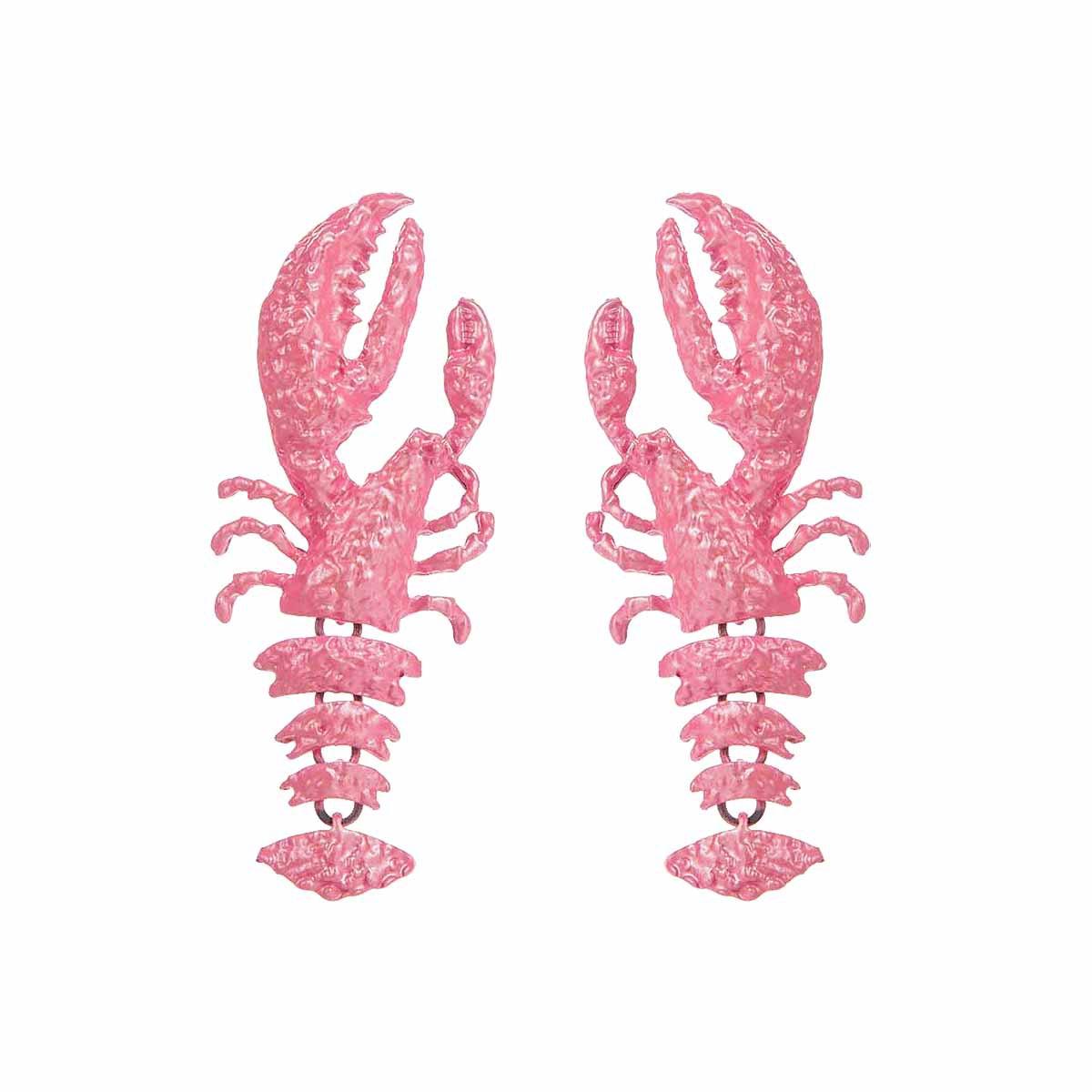 New Ocean Vacation Style Earrings Exaggerated Multicolor Lobster Paint Creative Design Sense Ear Jewelry For Women Fashion роза розовый
New Ocean Vacation Style Earrings Exaggerated Multicolor Lobster Paint Creative Design Sense Ear Jewelry For Women Fashion роза розовый
