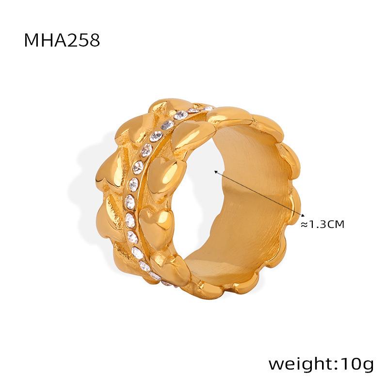 Кільце Вітер Широка Версія Титанова Сталь Покриття 18к Золотом Персоналізоване Легка Розкіш Любов з Обох Сторін Інкрустоване Цирконом Кільце Ювелірні Вироби Жіночі No.8
Кільце Вітер Широка Версія Титанова Сталь Покриття 18к Золотом Персоналізоване Легка Розкіш Любов з Обох Сторін Інкрустоване Цирконом Кільце Ювелірні Вироби Жіночі No.8