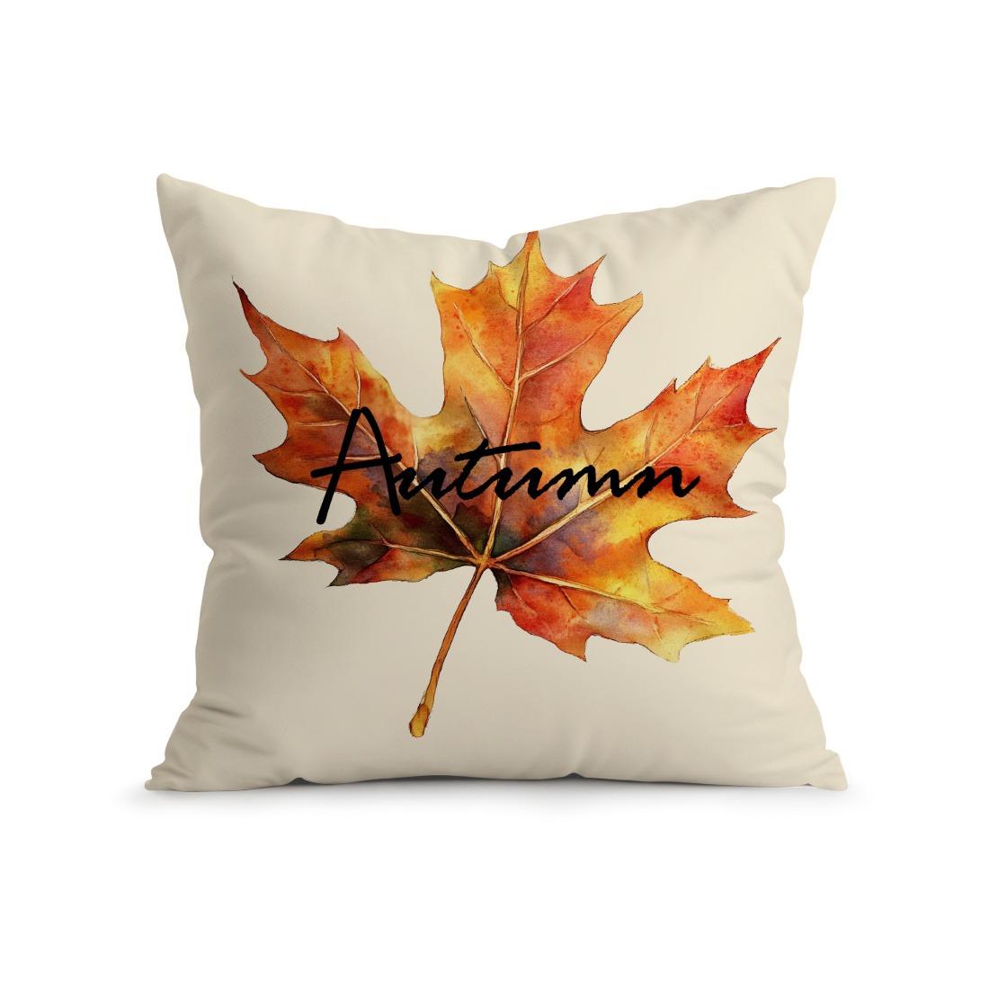 1pc Autumn Thanksgiving Watercolor Maple Leaf Single Sided Printed Throw Pillow Sofa Cover 40x40cm/16x16inch
1pc Autumn Thanksgiving Watercolor Maple Leaf Single Sided Printed Throw Pillow Sofa Cover 40x40cm/16x16inch
