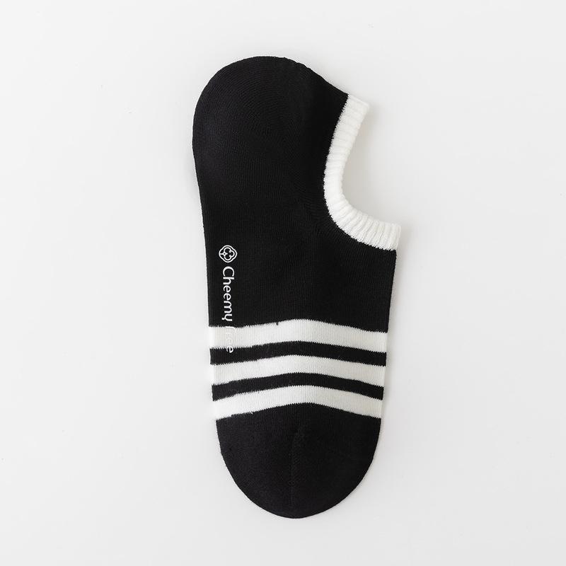 5pair Spring And Summer Men S Socks Cotton Short Tube Shallow Mouth Invisible Socks Men S Three Bars Striped Versatile Sports Socks Men S Socks One size fits all чорний
5pair Spring And Summer Men S Socks Cotton Short Tube Shallow Mouth Invisible Socks Men S Three Bars Striped Versatile Sports Socks Men S Socks One size fits all чорний