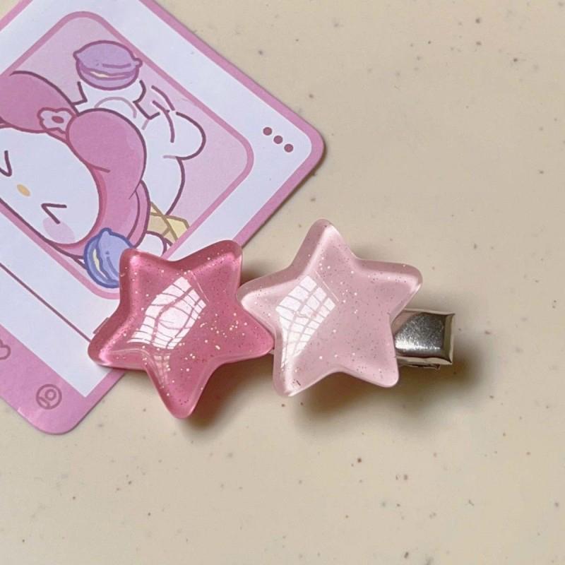 Новая дофаминово-розовая заколка для волос в виде звезды для женских универсальных милых сладких пятиконечных зажимов-уточек, повседневные аксессуары для волос для девочек
Новая дофаминово-розовая заколка для волос в виде звезды для женских универсальных милых сладких пятиконечных зажимов-уточек, повседневные аксессуары для волос для девочек