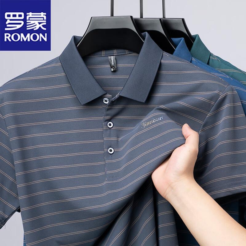 ROMON Men s Summer Ice Silk Polo Shirt 4XL
ROMON Men s Summer Ice Silk Polo Shirt 4XL
