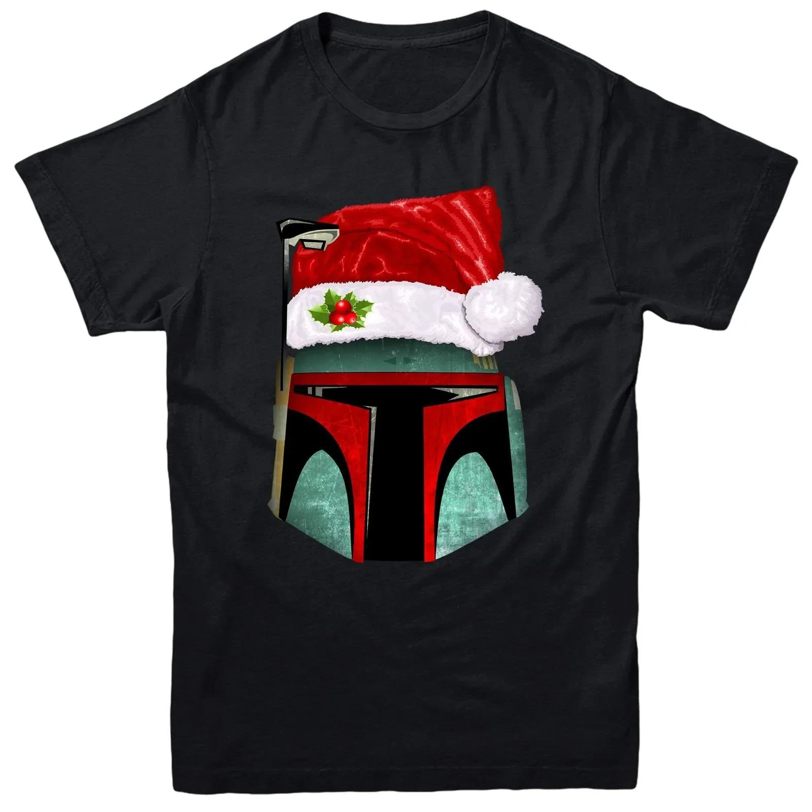 Bounty Hunter Boba Fett Christmas Hat Xmas Gift T-Shirt 100% Cotton O-Neck Summer Short Sleeve Casual Mens T-shirt Size S-3XL S
Bounty Hunter Boba Fett Christmas Hat Xmas Gift T-Shirt 100% Cotton O-Neck Summer Short Sleeve Casual Mens T-shirt Size S-3XL S