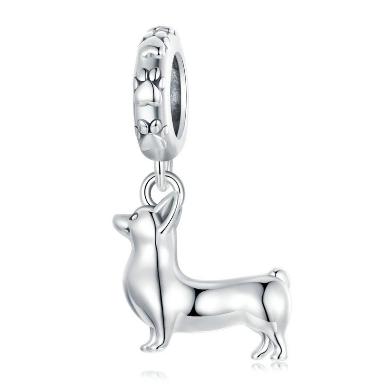 WOSTU 925 Silver Dog Charms Yellow Corgi Pendant Pink Pet Paw Dachshunds Shih Tzu dog Dalmatian Bead Fit DIY Bracelet
WOSTU 925 Silver Dog Charms Yellow Corgi Pendant Pink Pet Paw Dachshunds Shih Tzu dog Dalmatian Bead Fit DIY Bracelet