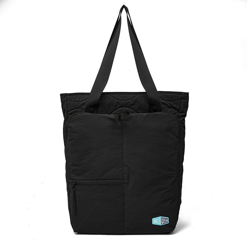 Универсальный многофункциональный нейлоновый рюкзак и стильная наплечная сумка чёрный
Универсальный многофункциональный нейлоновый рюкзак и стильная наплечная сумка чёрный