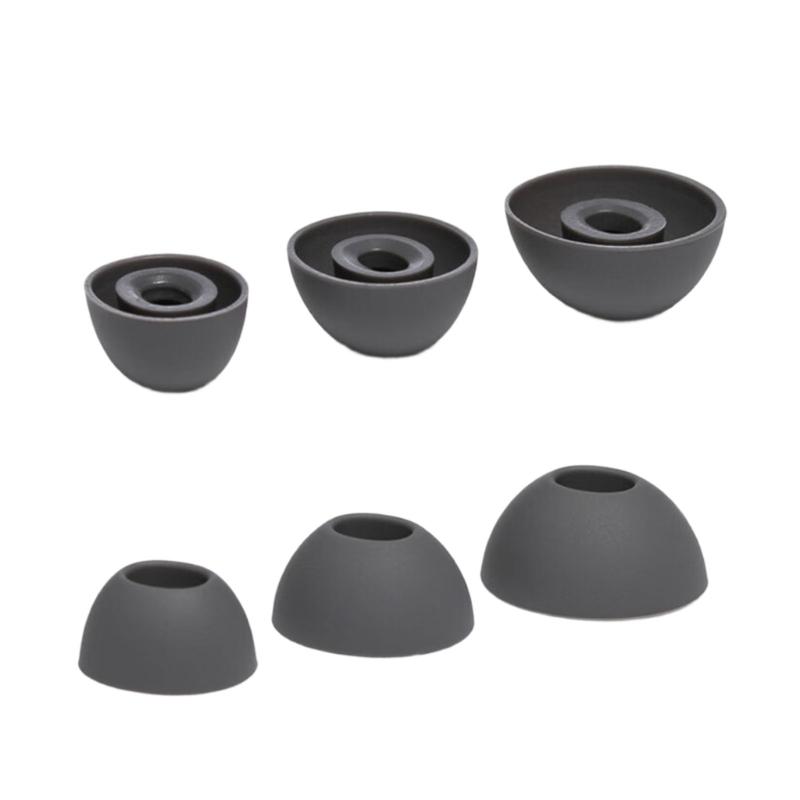 4Pair Silicone Ear Tip for Buds 2 In-ear Headphone Eartips IE800S Tip AntiSlip Noise Reduce чёрный
4Pair Silicone Ear Tip for Buds 2 In-ear Headphone Eartips IE800S Tip AntiSlip Noise Reduce чёрный