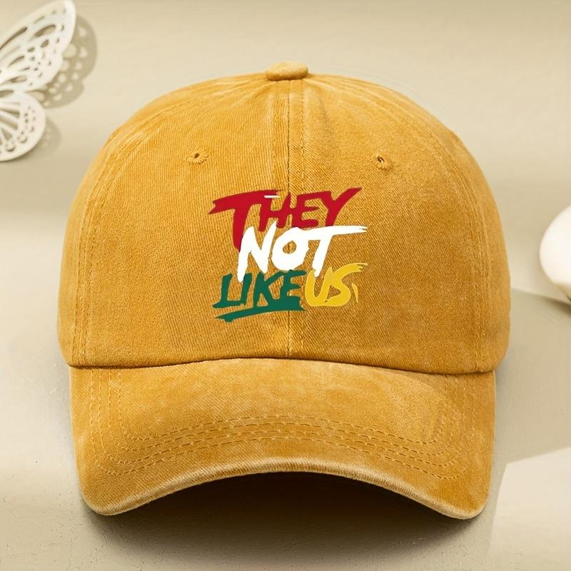 Retro Washed Distressed Baseball Cap THEY NOT LIKE US Colorful Letter Printed Casual Sun Hat жовтий
Retro Washed Distressed Baseball Cap THEY NOT LIKE US Colorful Letter Printed Casual Sun Hat жовтий