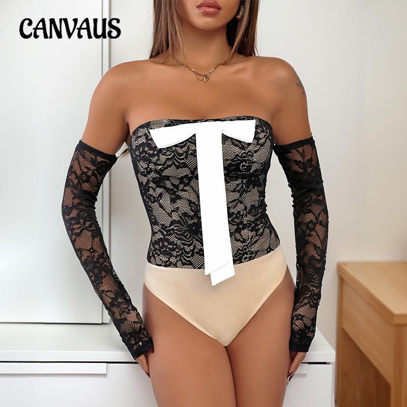 Spring and Autumn Women s Jumpsuit One Shoulder Bowknot Lace Splicing Clashing Bodysuit XL чорний
Spring and Autumn Women s Jumpsuit One Shoulder Bowknot Lace Splicing Clashing Bodysuit XL чорний