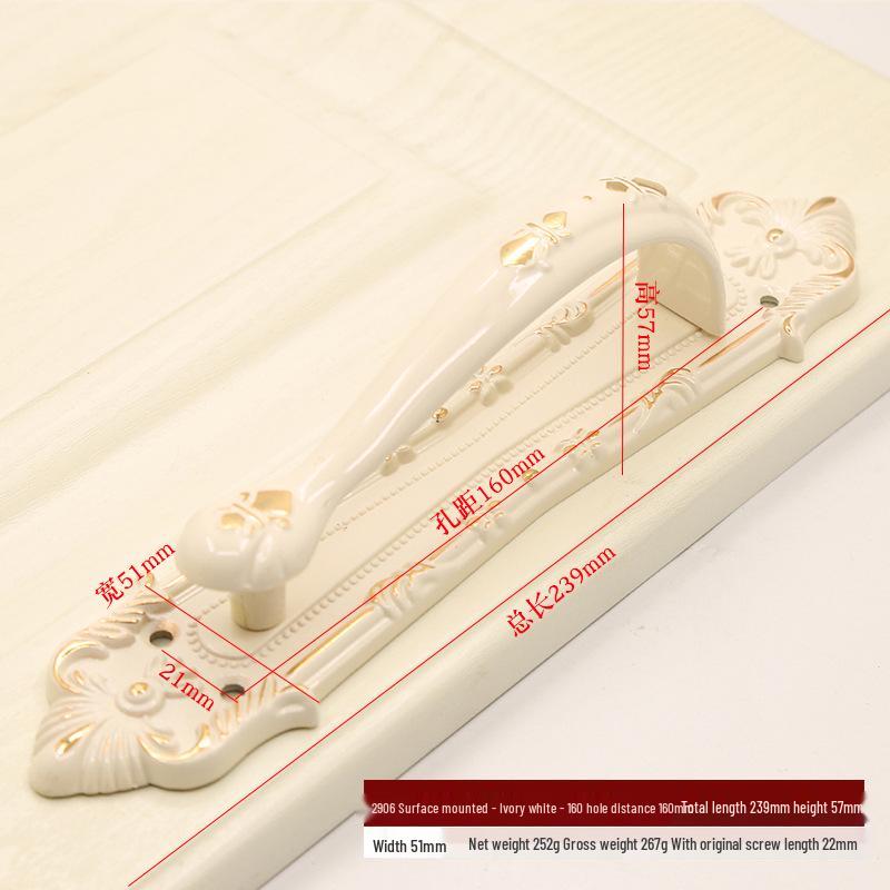 Античная медная накладная ручка для дверей и окон
Античная медная накладная ручка для дверей и окон