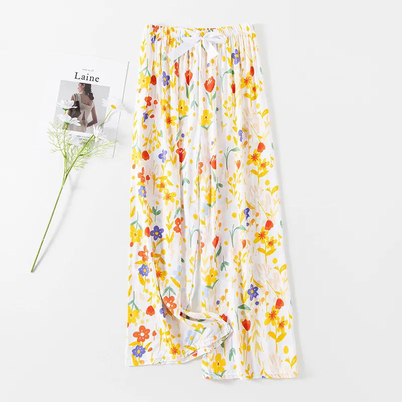 WTEMPO Женские весенне-летне-осенние свободные повседневные тонкие укороченные брюки с цветочным принтом, больших размеров для мамы, с эластичной высокой талией и широкими штанинами-кюлотами One Size
WTEMPO Женские весенне-летне-осенние свободные повседневные тонкие укороченные брюки с цветочным принтом, больших размеров для мамы, с эластичной высокой талией и широкими штанинами-кюлотами One Size