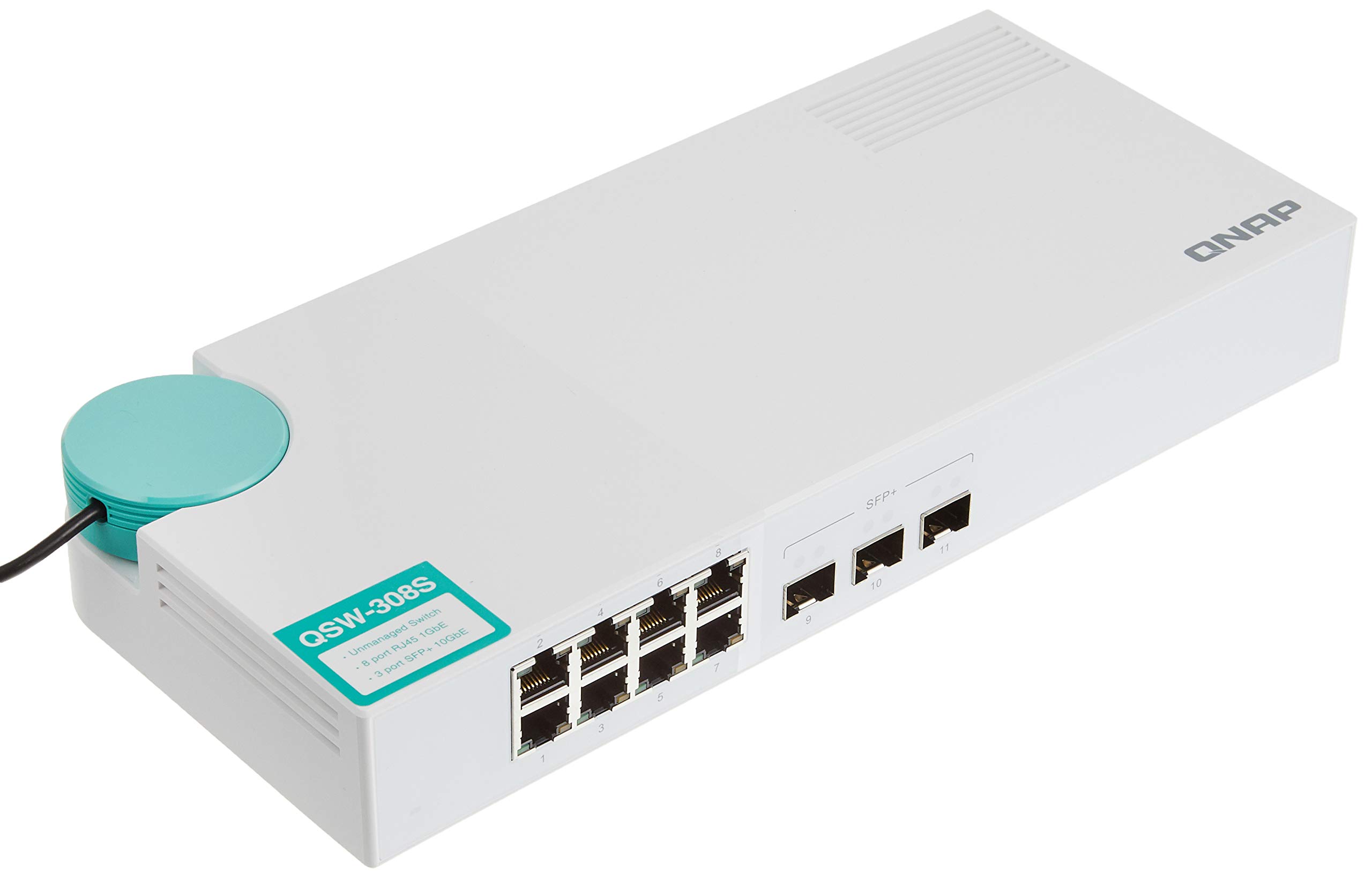 Комутатор QNAP 10GbE 10G і () 3-портовий SFP+ (Волокна) 1G/100M RJ-45 8 портів QSW-308S
Комутатор QNAP 10GbE 10G і () 3-портовий SFP+ (Волокна) 1G/100M RJ-45 8 портів QSW-308S