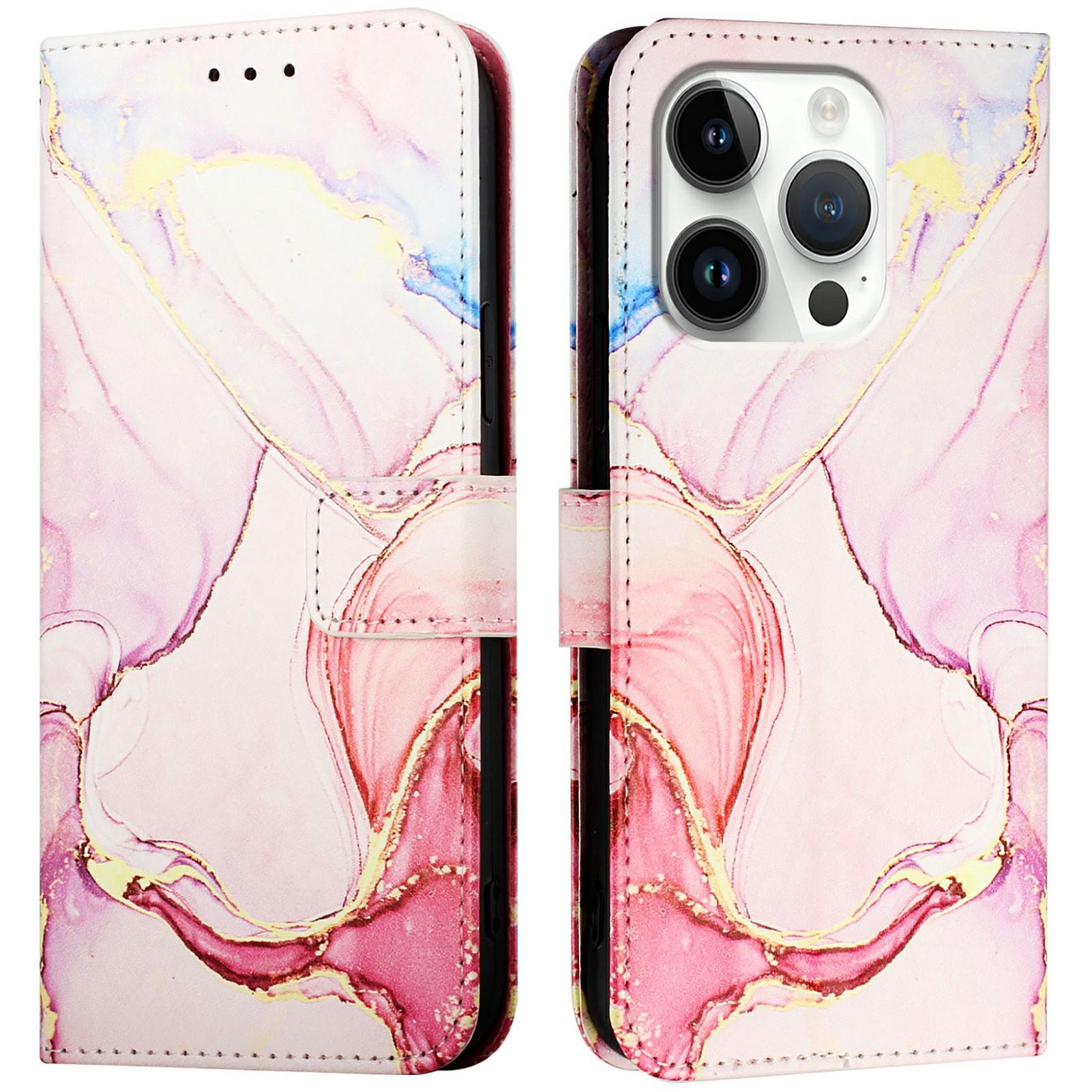 For iPhone 16 Pro Max Leather Case with Shoulder Strap Marble Pattern Phone Stand Cover B
For iPhone 16 Pro Max Leather Case with Shoulder Strap Marble Pattern Phone Stand Cover B