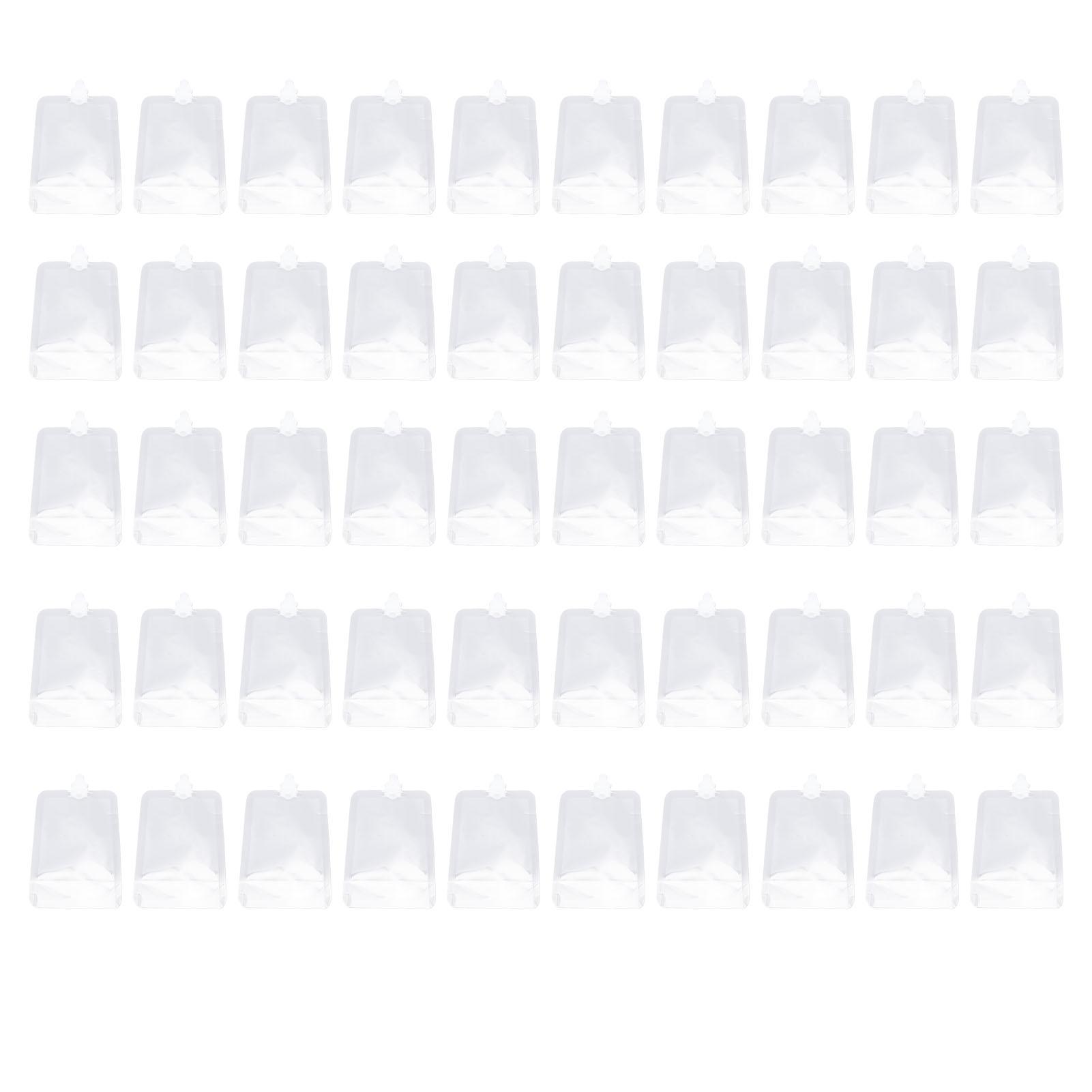 50PCS Plastic Flasks Leakproof Drinking Liquid Beverage Bags Plastic Clear Drink Container with Funnel for Travel Camping Outdoor Sports
50PCS Plastic Flasks Leakproof Drinking Liquid Beverage Bags Plastic Clear Drink Container with Funnel for Travel Camping Outdoor Sports