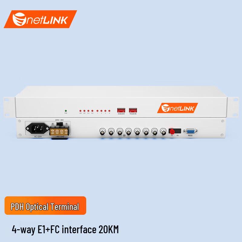 netLINK PDH Optical Transceiver
netLINK PDH Optical Transceiver