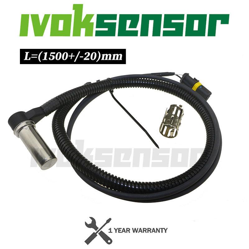 81.27120.6176 81.27120.6132 ABS Sensor Wheel Speed Sensor L=(1500+/-20)mm For MAN Truck TGA TGM TGX TGS 4-SERIE 2000-2008
81.27120.6176 81.27120.6132 ABS Sensor Wheel Speed Sensor L=(1500+/-20)mm For MAN Truck TGA TGM TGX TGS 4-SERIE 2000-2008